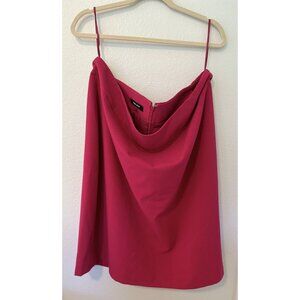 Dark Pink Nine West Women's Career Skirt 20W
